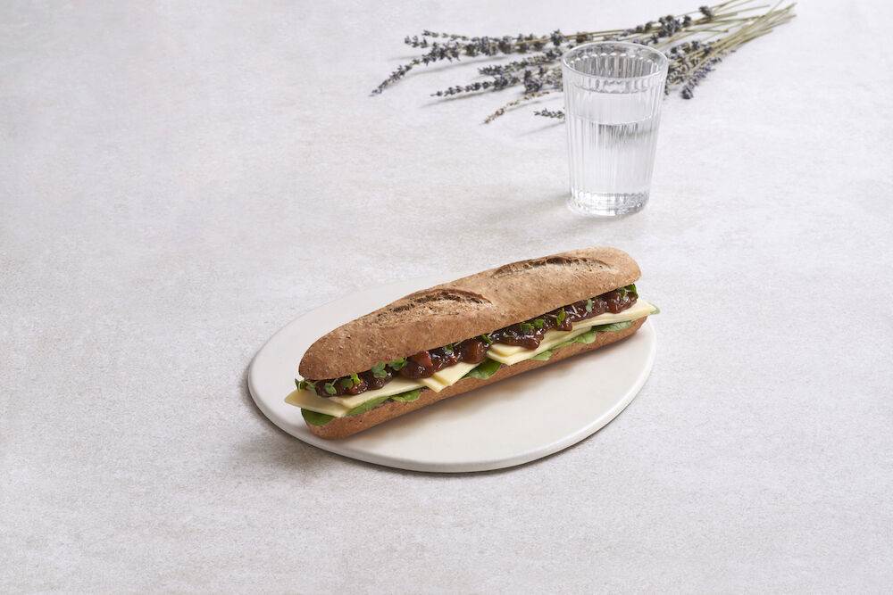 5790007003 Thaw and Serve Malted Wheat Small Baguette